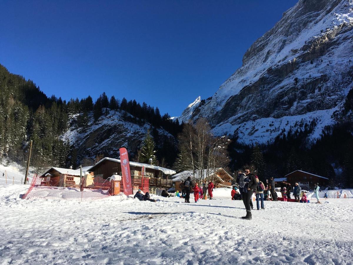 Appartement Accueillant A Pralognan-La-Vanoise Avec Balcon Et Vue المظهر الخارجي الصورة