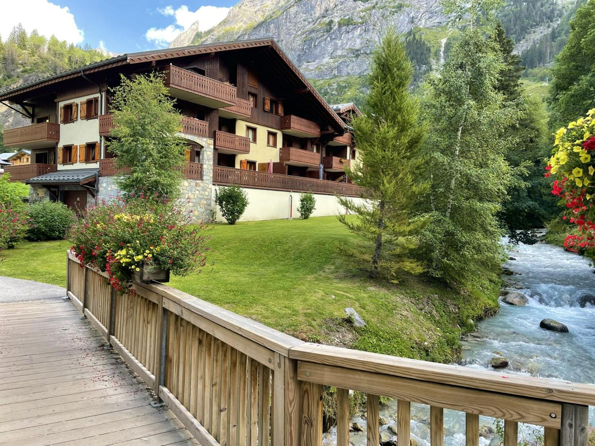 Appartement Accueillant A Pralognan-La-Vanoise Avec Balcon Et Vue المظهر الخارجي الصورة